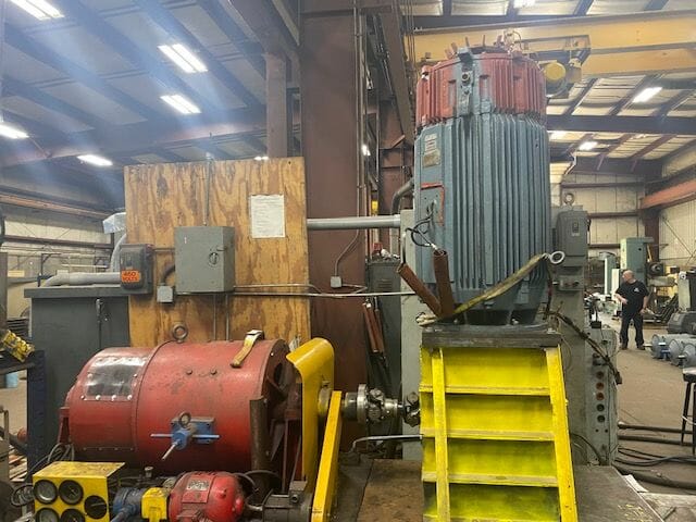 800 HP Dynamometer connected to AC Vertical Motor
